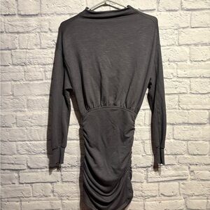 New Anthropologie Charcoal Dress